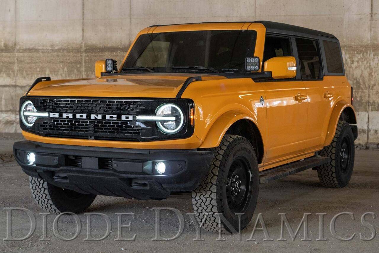 Ford Bronco Standard bumper replacement fog light bulbs 1732646101323-al