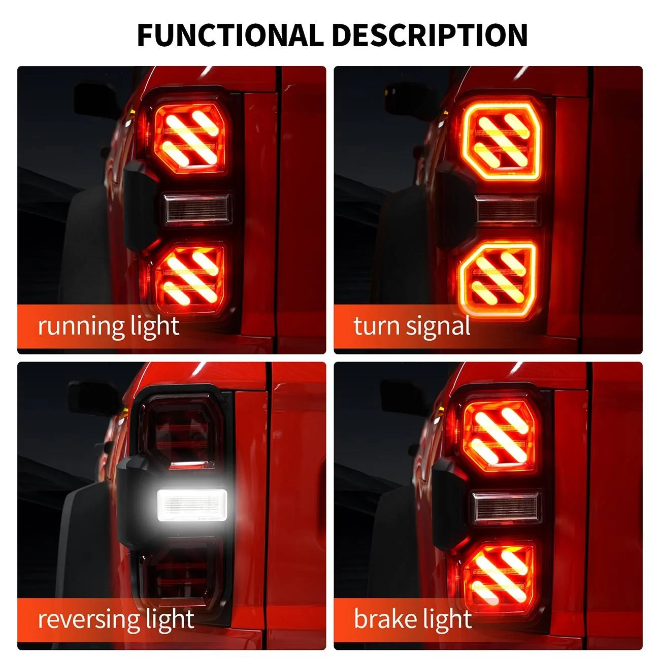 Ford Bronco AIGMUX new full LED taillights 5