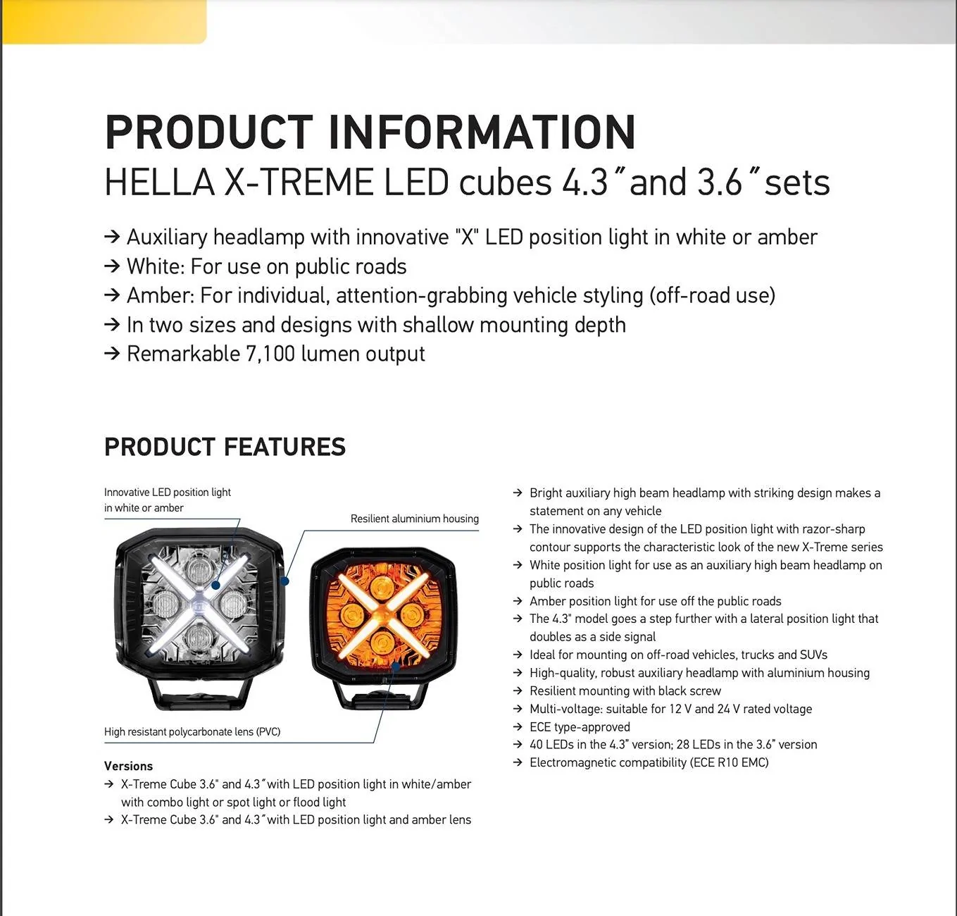 Ford Bronco New Hella X-Treme Cubes Image 11-27-24 at 8.11 PM