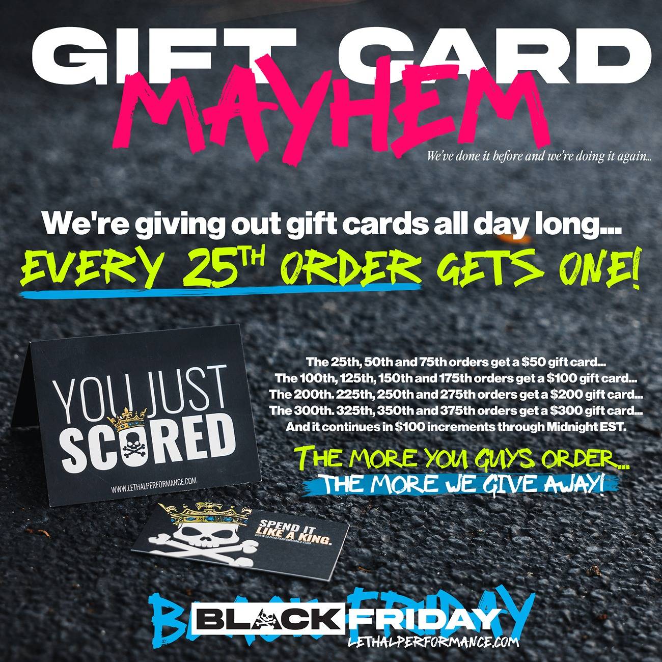 Ford Bronco 2024 Black Friday starts NOW at Lethal Performance! giftcard