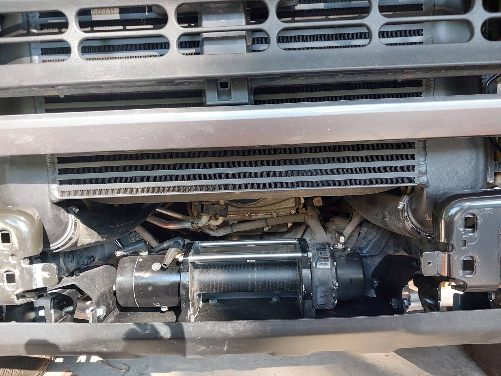 Ford Bronco Wagner Tuning High-Mount Intercooler Installed 20240822_165709