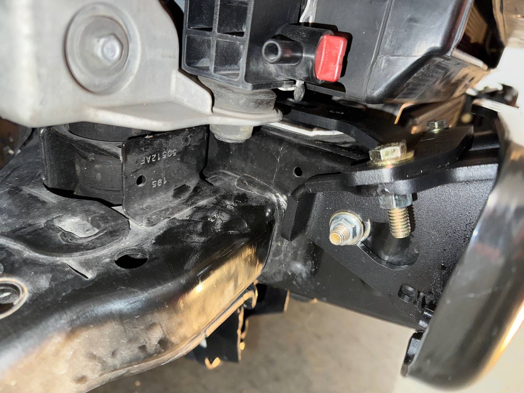 Ford Bronco Installed a Mishimoto Intercooler Today IMG_1774