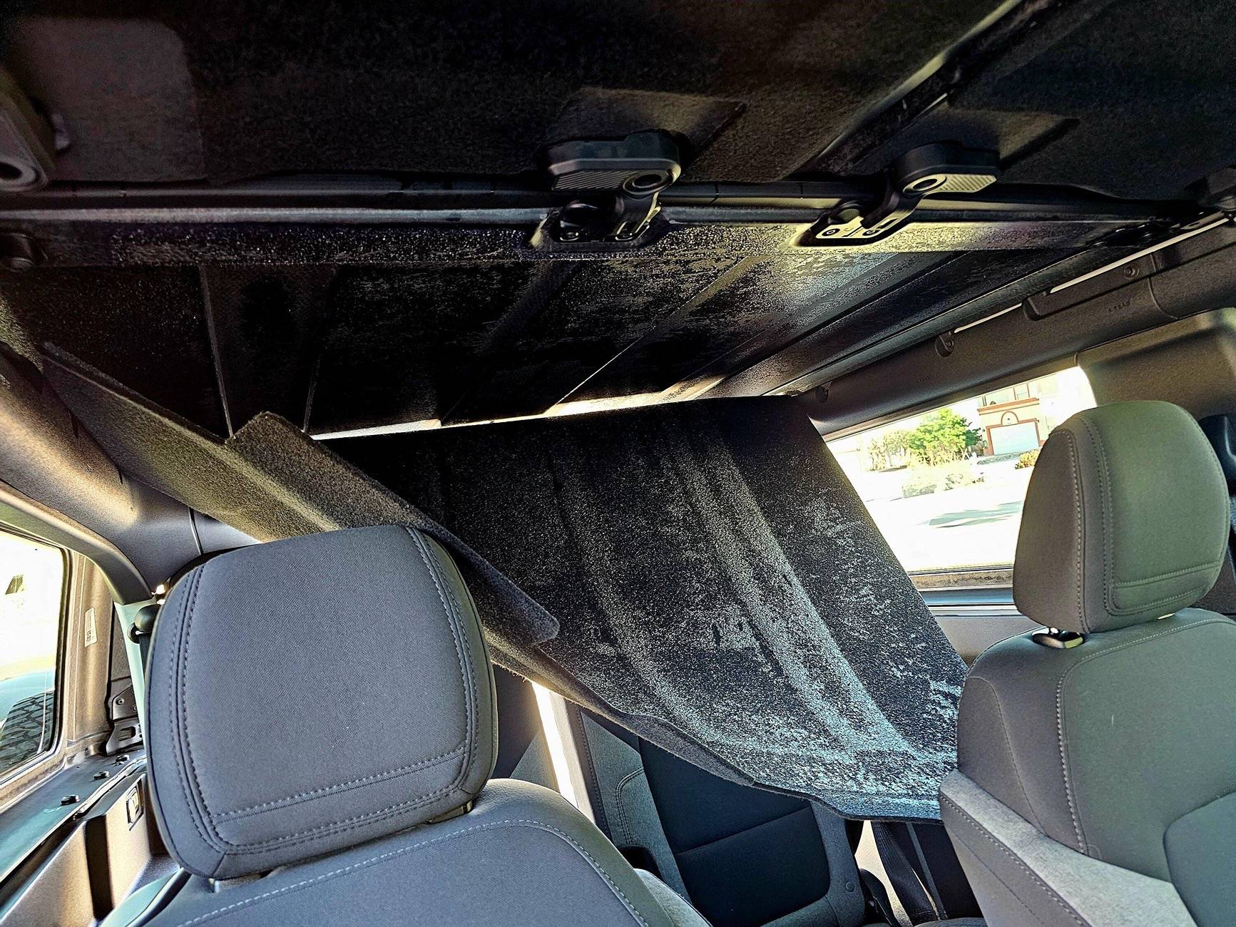 Ford Bronco HotHead liners WITH factory installed liner IMG_9302