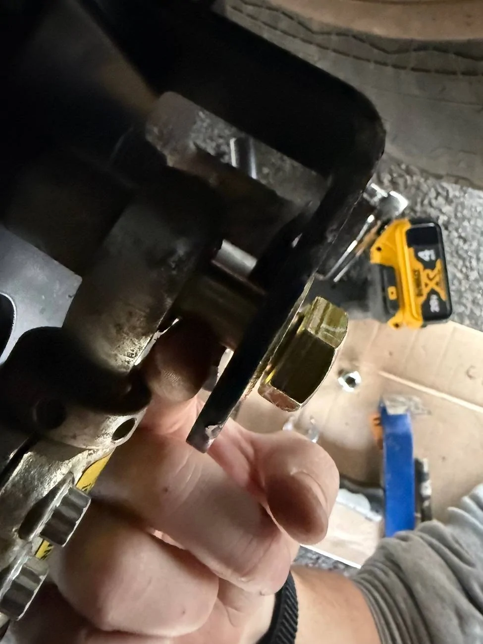 Ford Bronco Trackbar Relocation - Issue with very first step IMG_0423