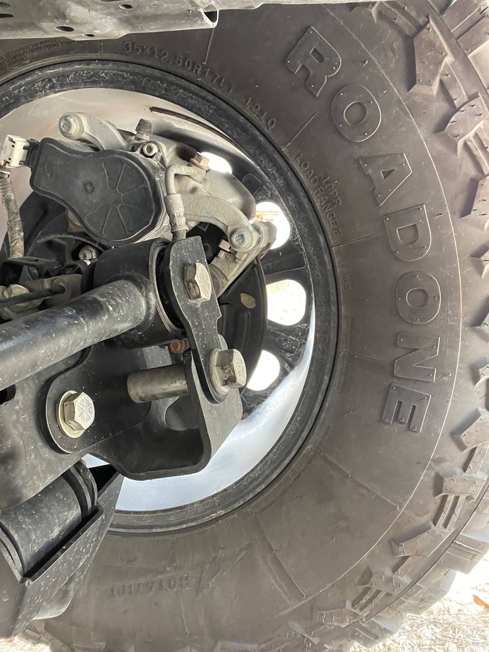 Ford Bronco Trackbar Relocation - Issue with very first step IMG_2017