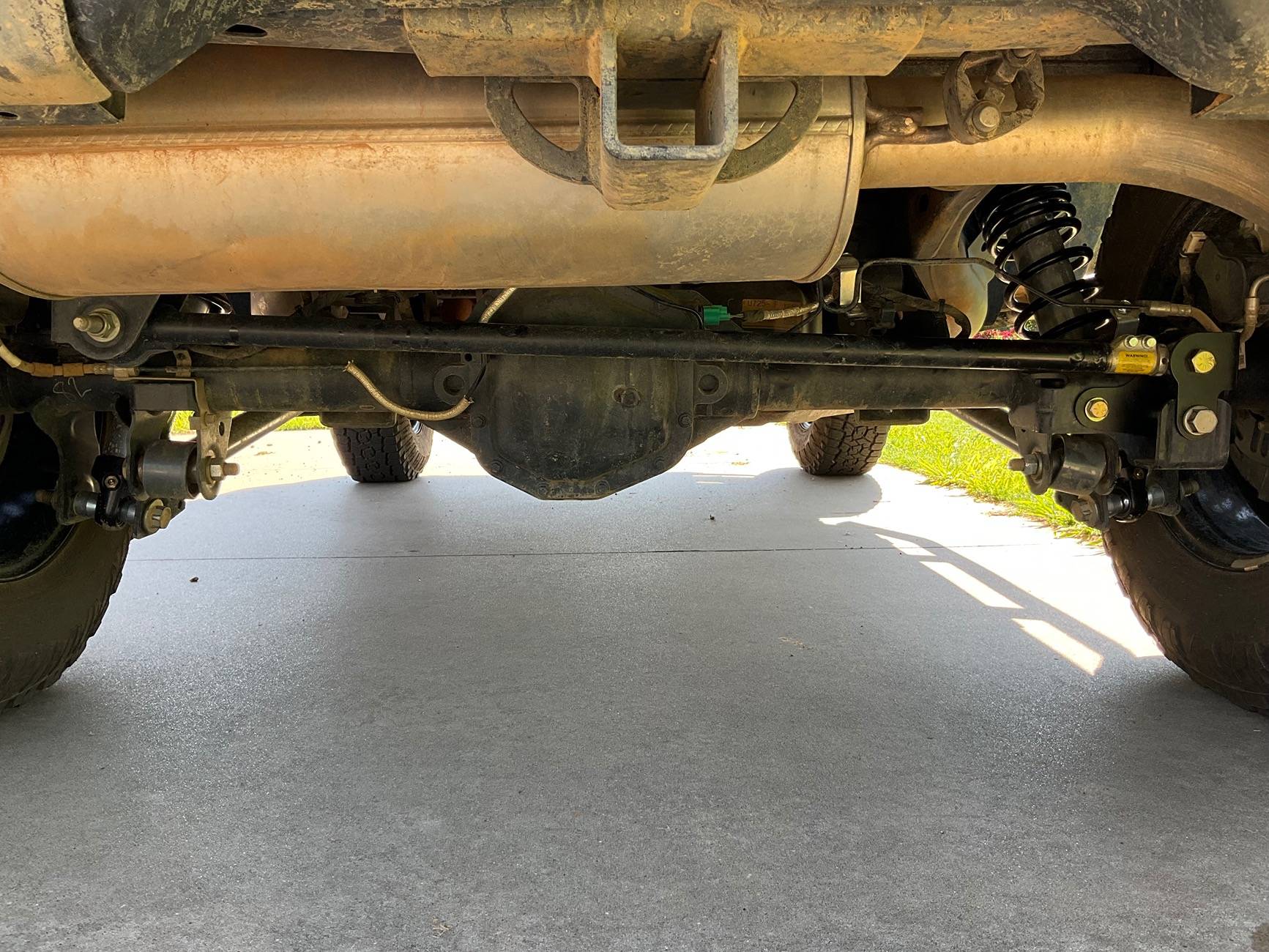 Ford Bronco Rear TracBar Relocation Bracket - Get One! IMG_2943
