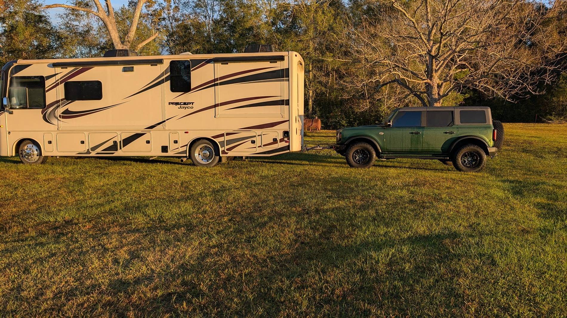Ford Bronco Ready Brute Elite II flat tow setup PXL_20241125_130035174