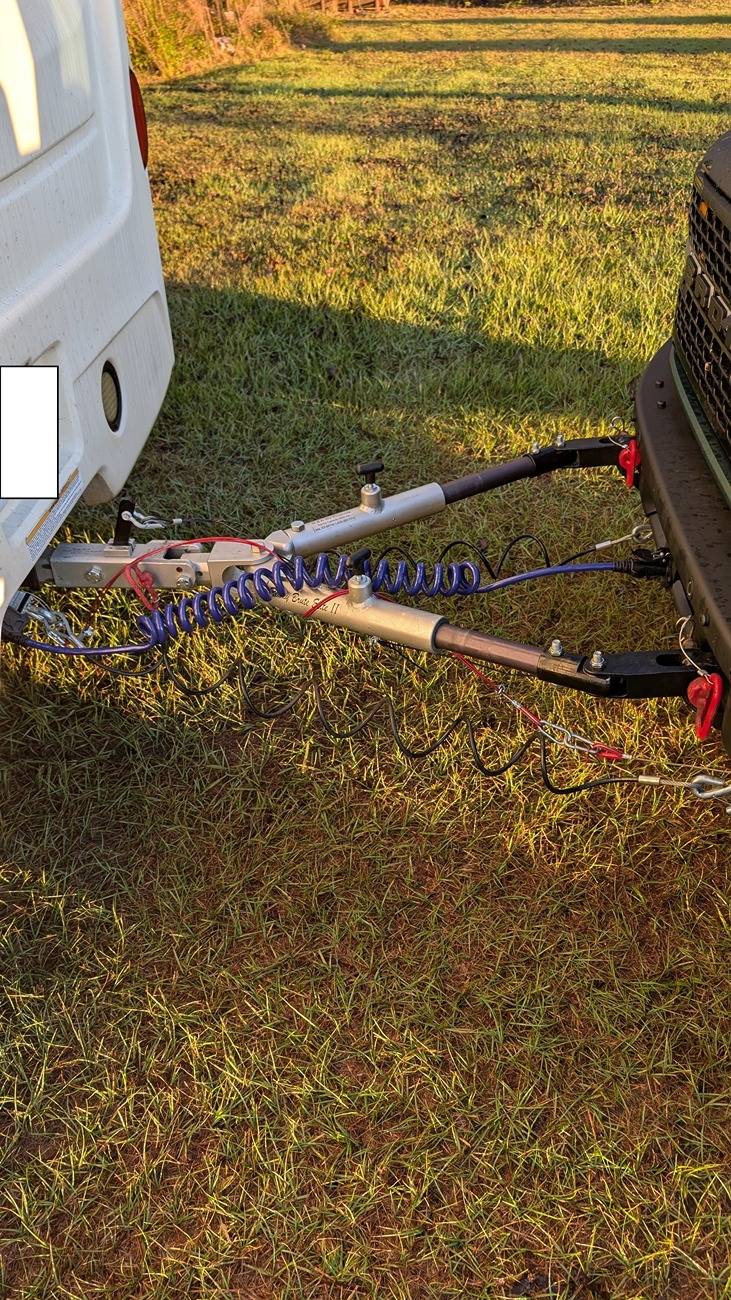Ford Bronco Ready Brute Elite II flat tow setup PXL_20241125_130052681