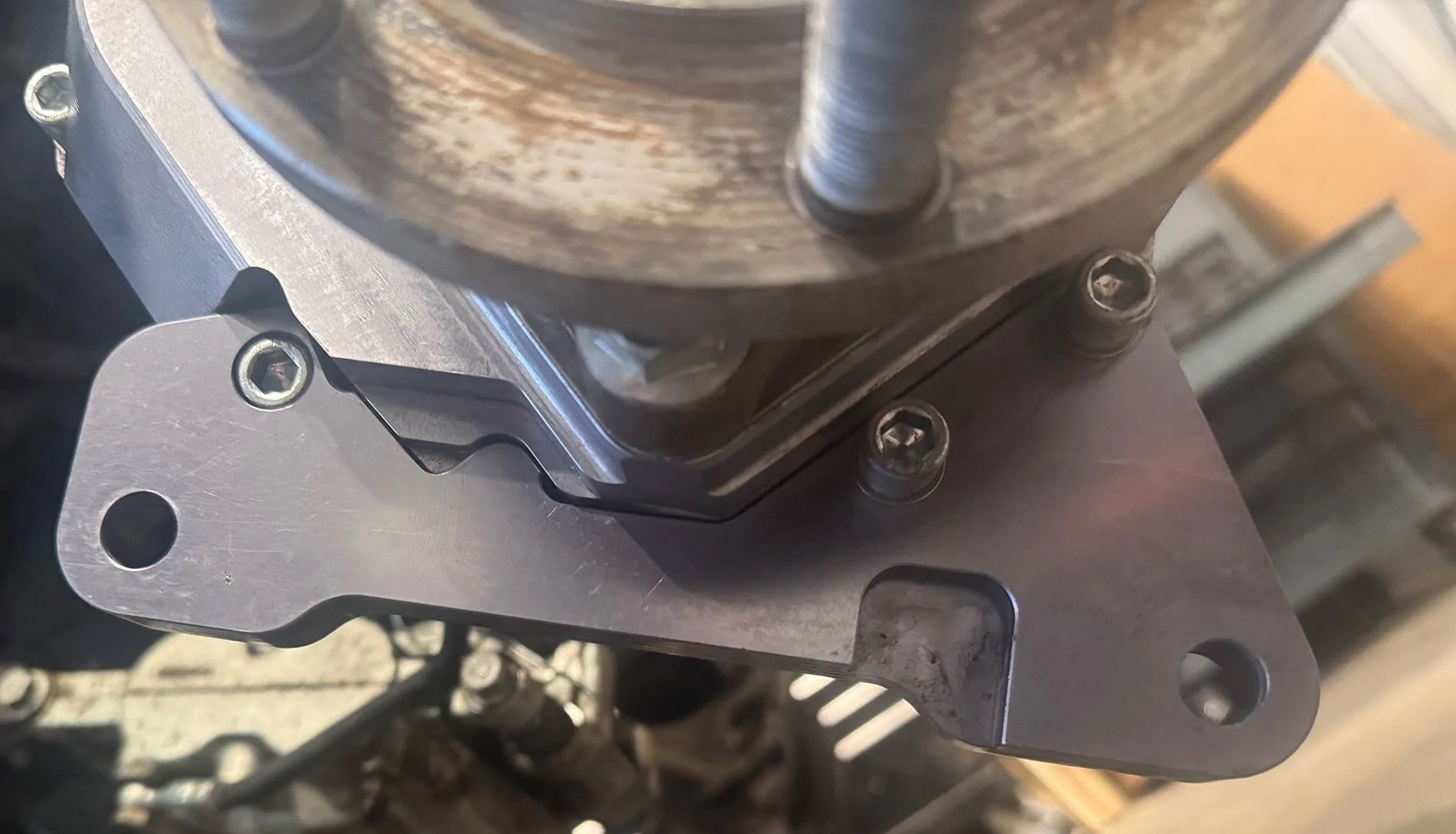 Ford Bronco 74Weld Portal Review 2 - Old Bracket Front