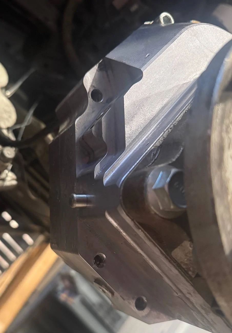 Ford Bronco 74Weld Portal Review 7 - Front Portal w:pin installed
