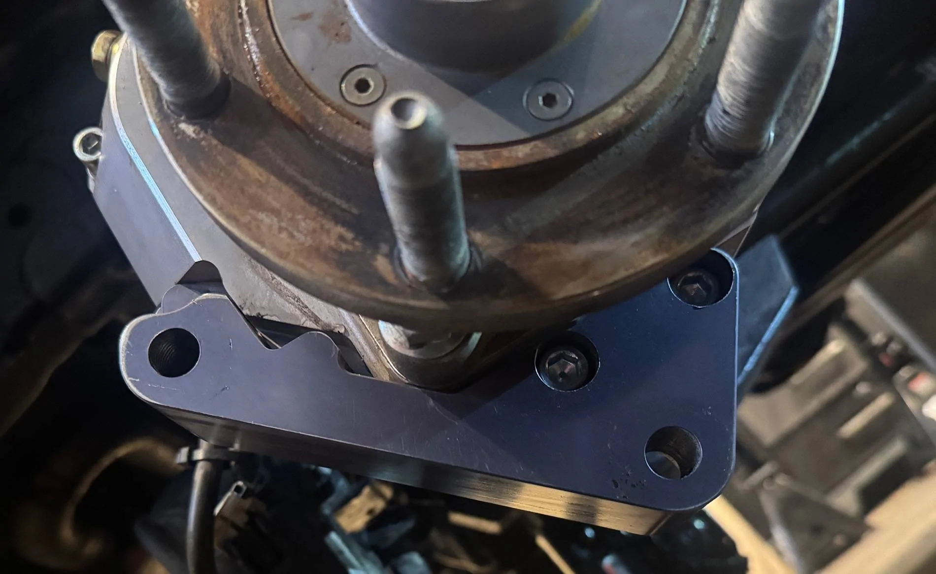Ford Bronco 74Weld Portal Review 9 - Old Bracket Rear