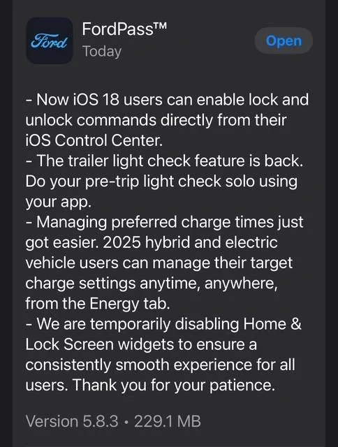 Ford Bronco Another FordPass Update a