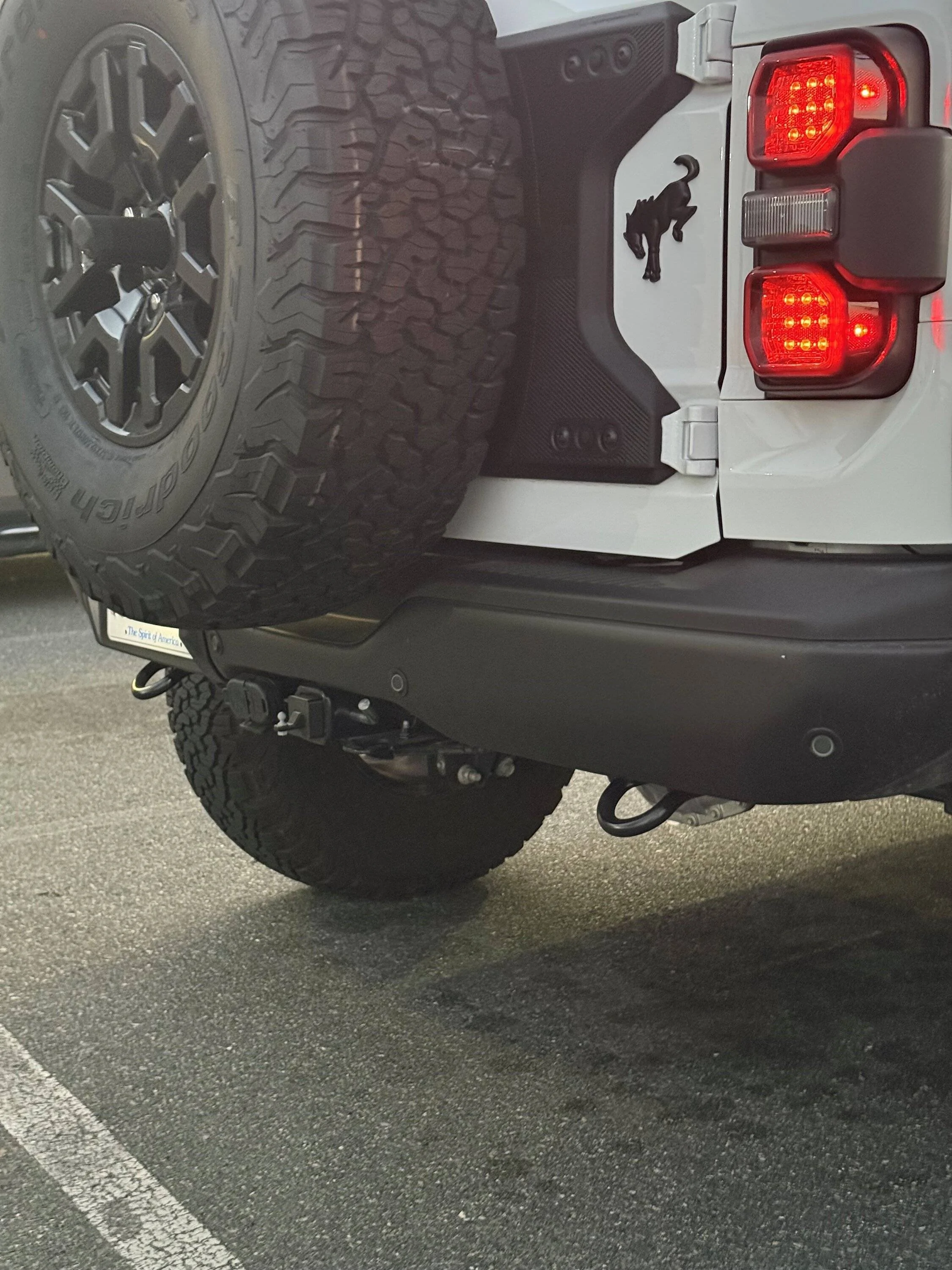 Ford Bronco Micro hitch 3D printed hitchoncar