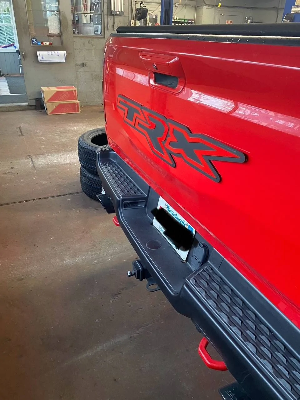 Ford Bronco Micro hitch 3D printed trx