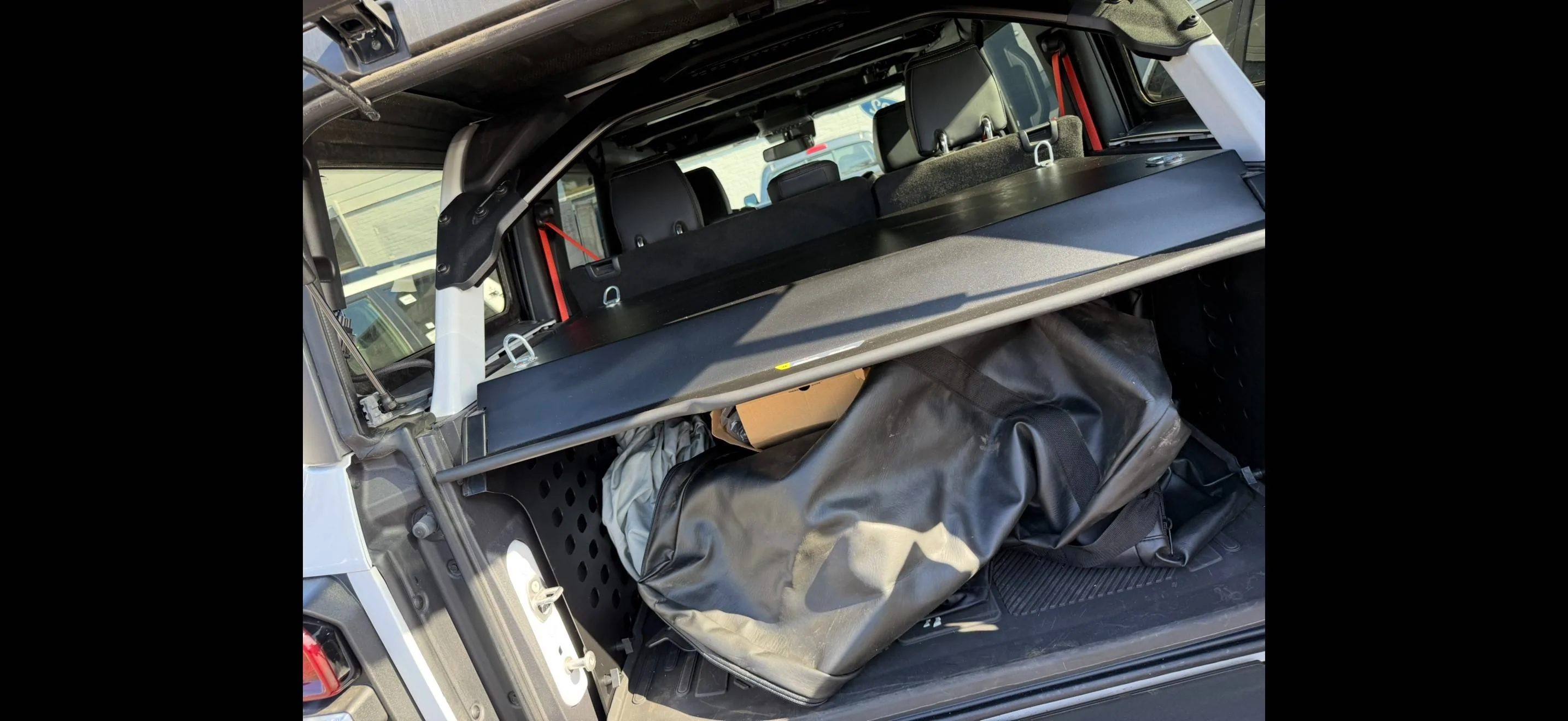 Ford Bronco Tuffy rear cargo enclosure tuffy
