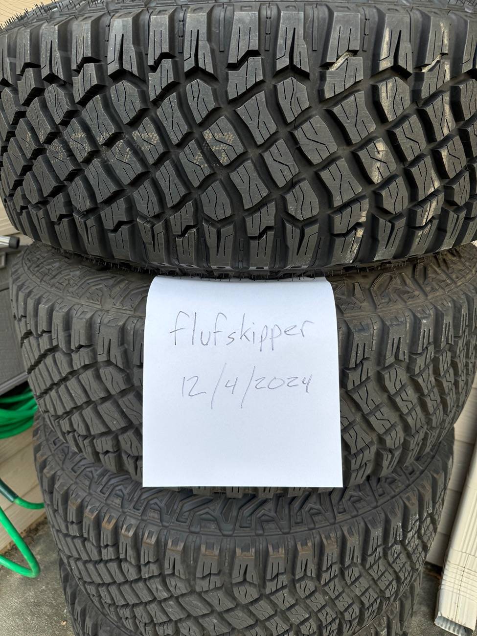 Ford Bronco SAS Wheels, Tires, TPMS, Grey Rings IMG_0224