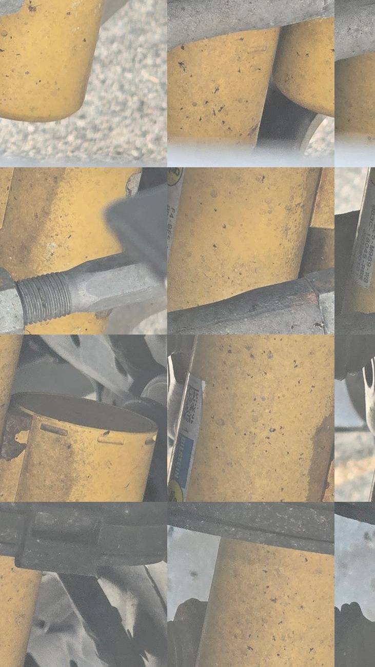 Ford Bronco Shocks after 25k miles - leaking or corroded 1000025756