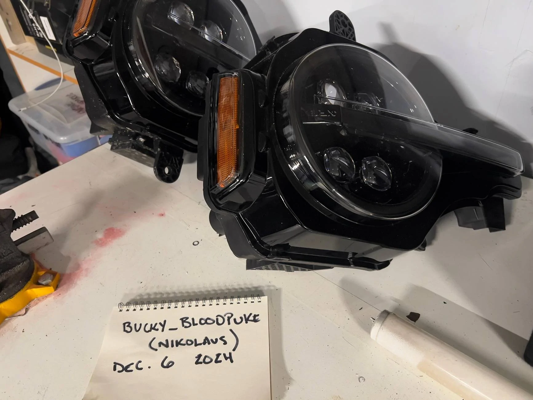 Ford Bronco Selling AlphaRex NOVA-series Headlights - AlphaBlack IMG_9178