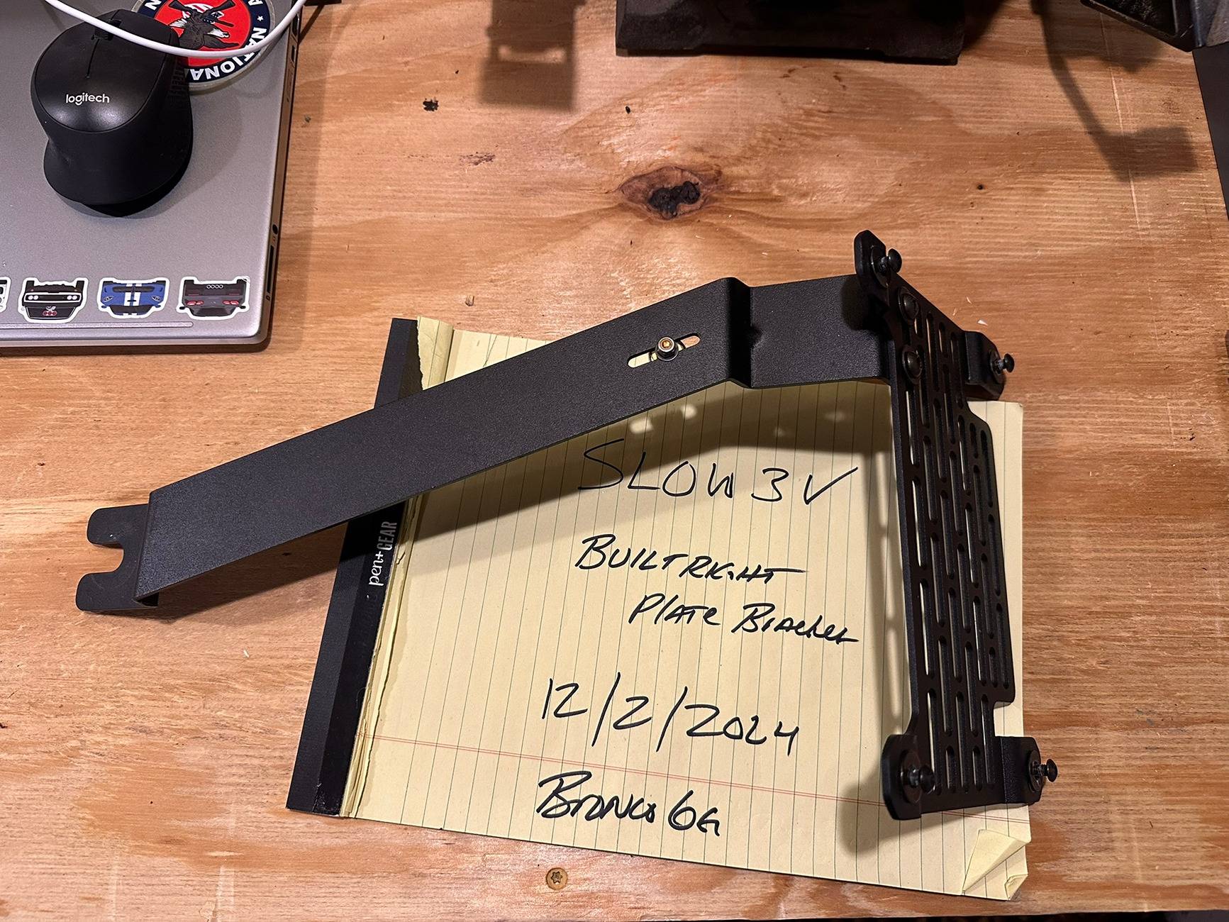 Ford Bronco BuiltRight Industries No-Drill Front Plate Bracket - Capable Bumper IMG_0628.JPEG