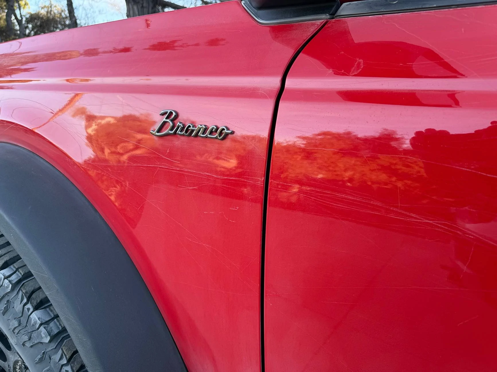 Ford Bronco Tips to avoid trail stripes / pinstripes when off-roading? IMG_2128