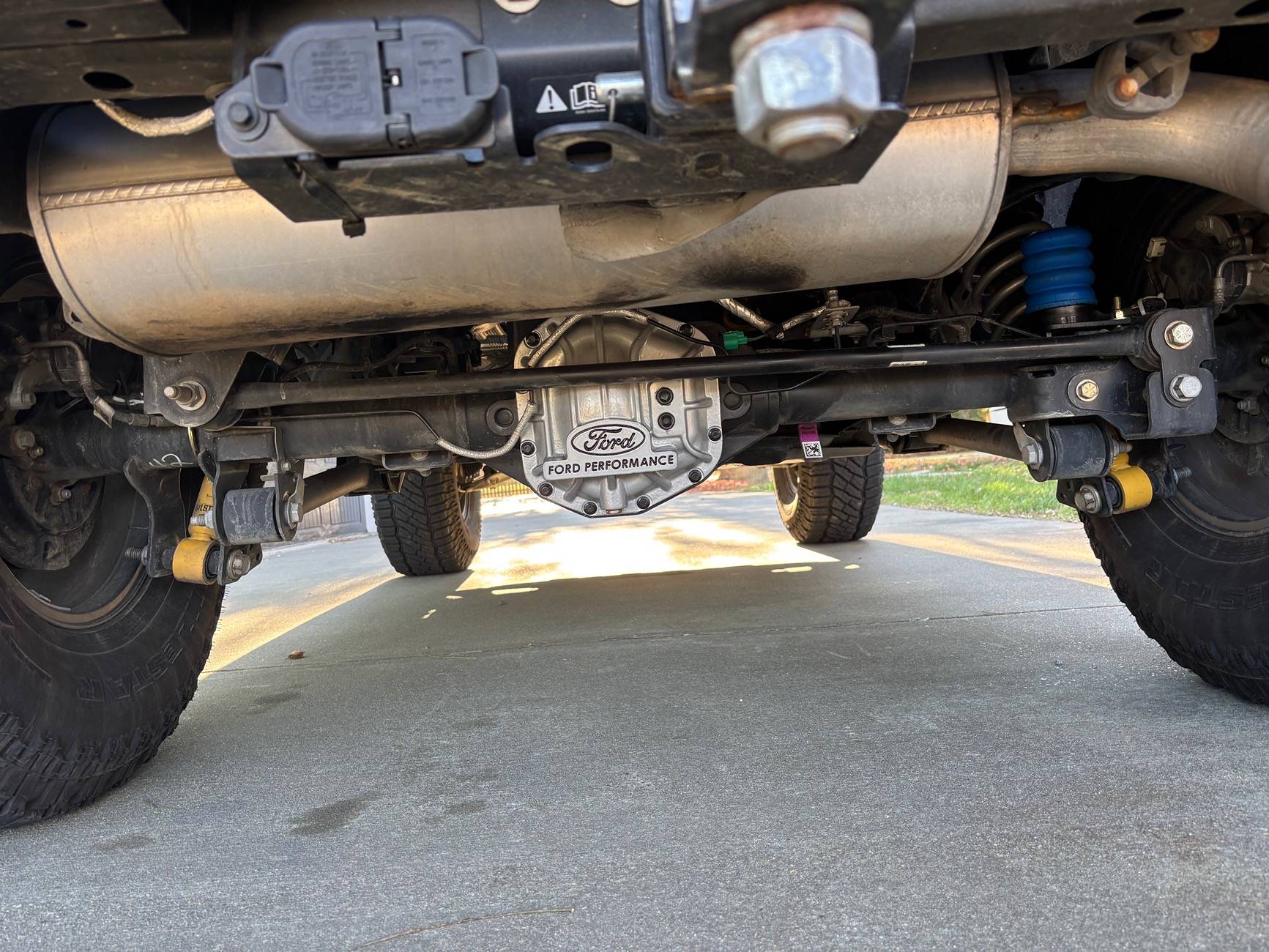 Ford Bronco Rear TracBar Relocation Bracket - Get One! IMG_1193