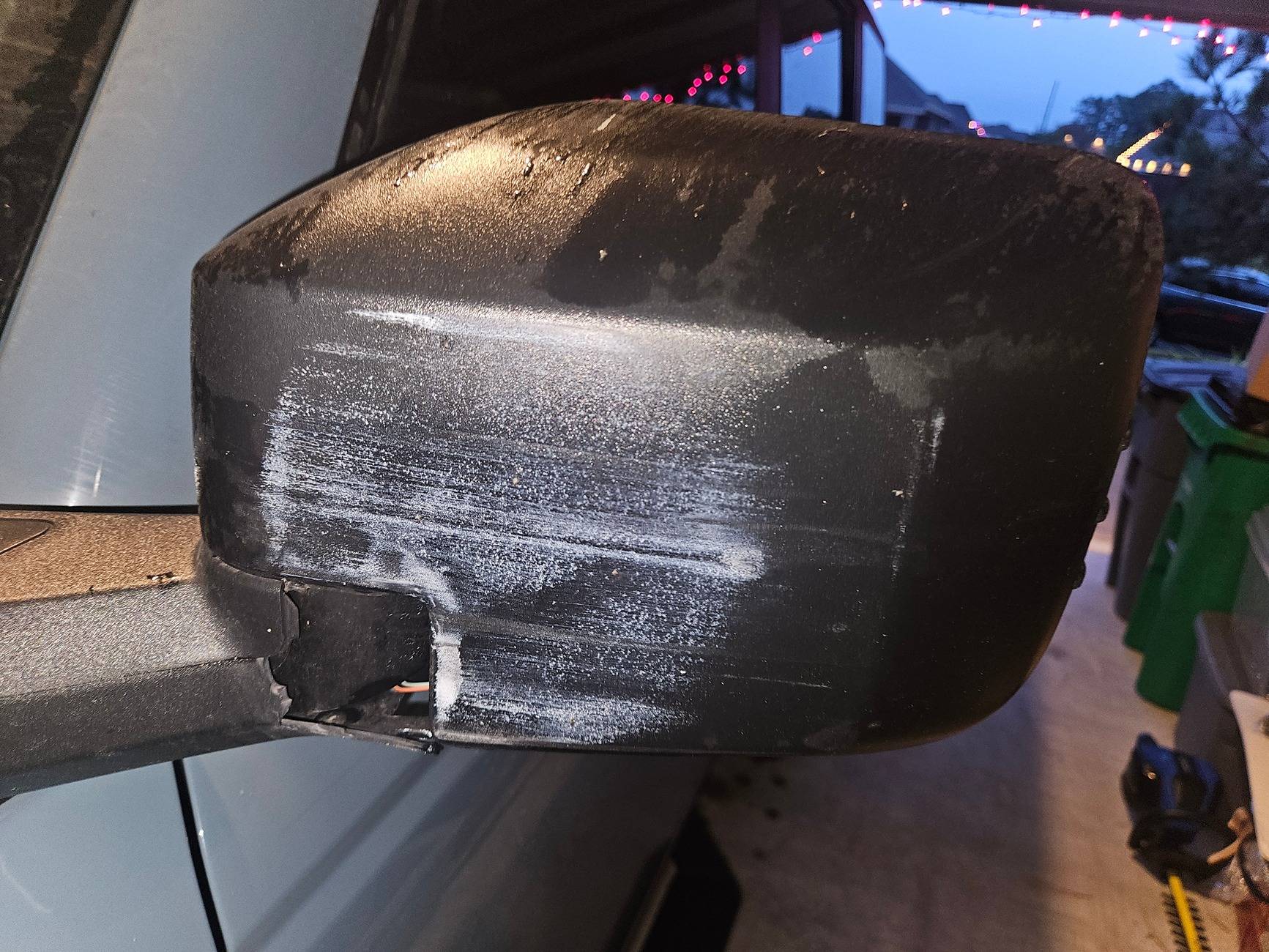Ford Bronco 23 BD 4d left side mirror/fender replacement 20241208_172113
