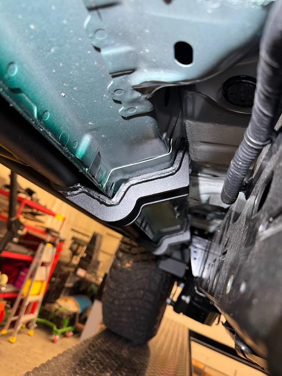 Ford Bronco GOAT Fab sliders installed IMG_1410