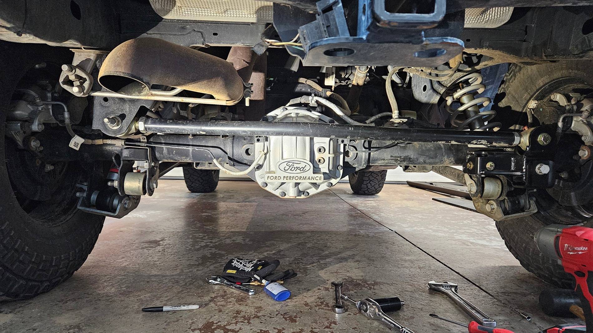 Ford Bronco Rear TracBar Relocation Bracket - Get One! 20241209_112239