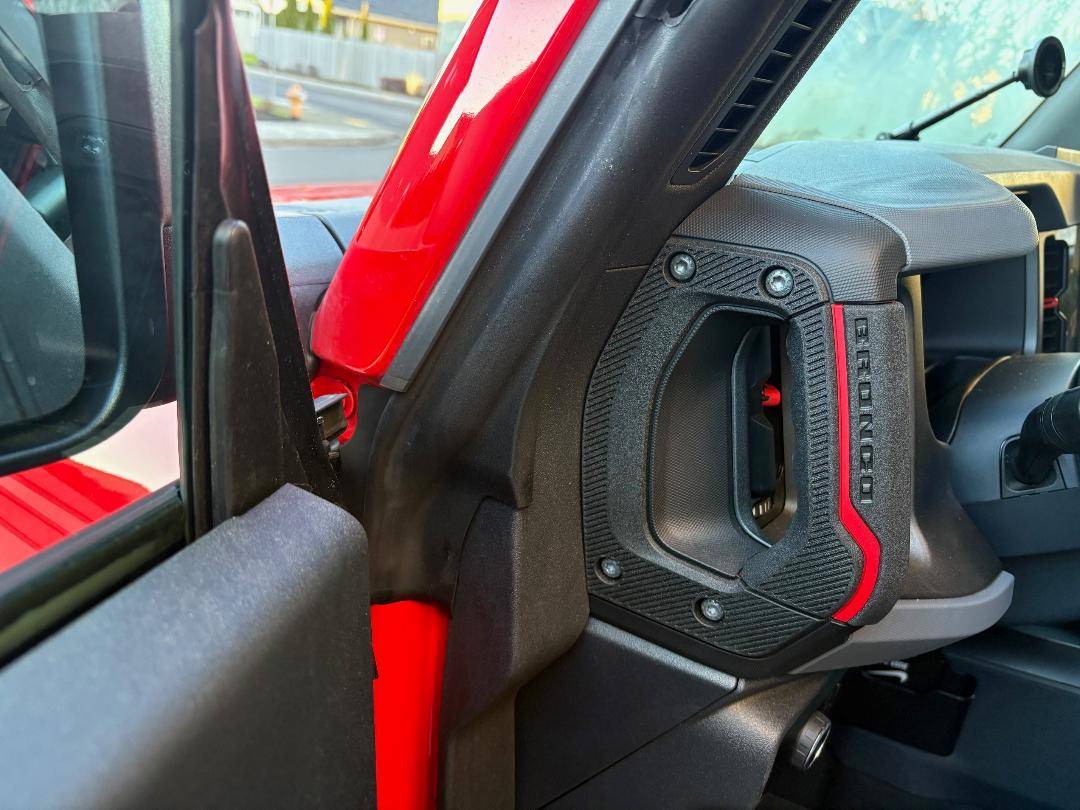 Ford Bronco Did they make a mistake? Red Handles