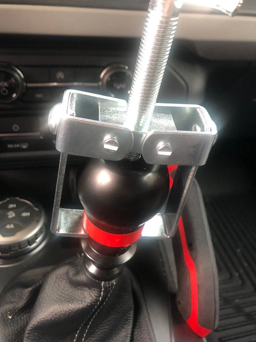 Ford Bronco Removing Manual Shift Knob IMG_0736
