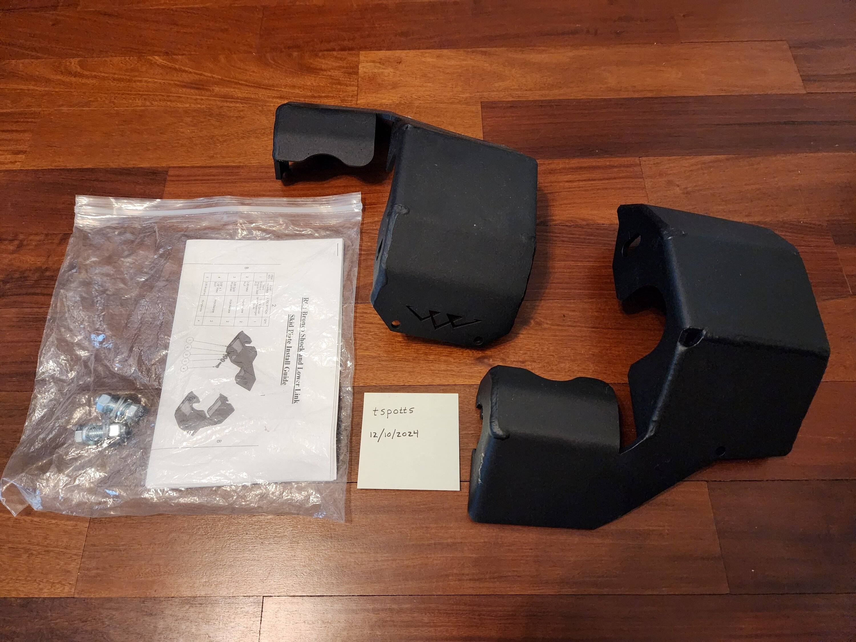 Ford Bronco RCI Offroad Rear Shock Mount Skids 20241210_130522