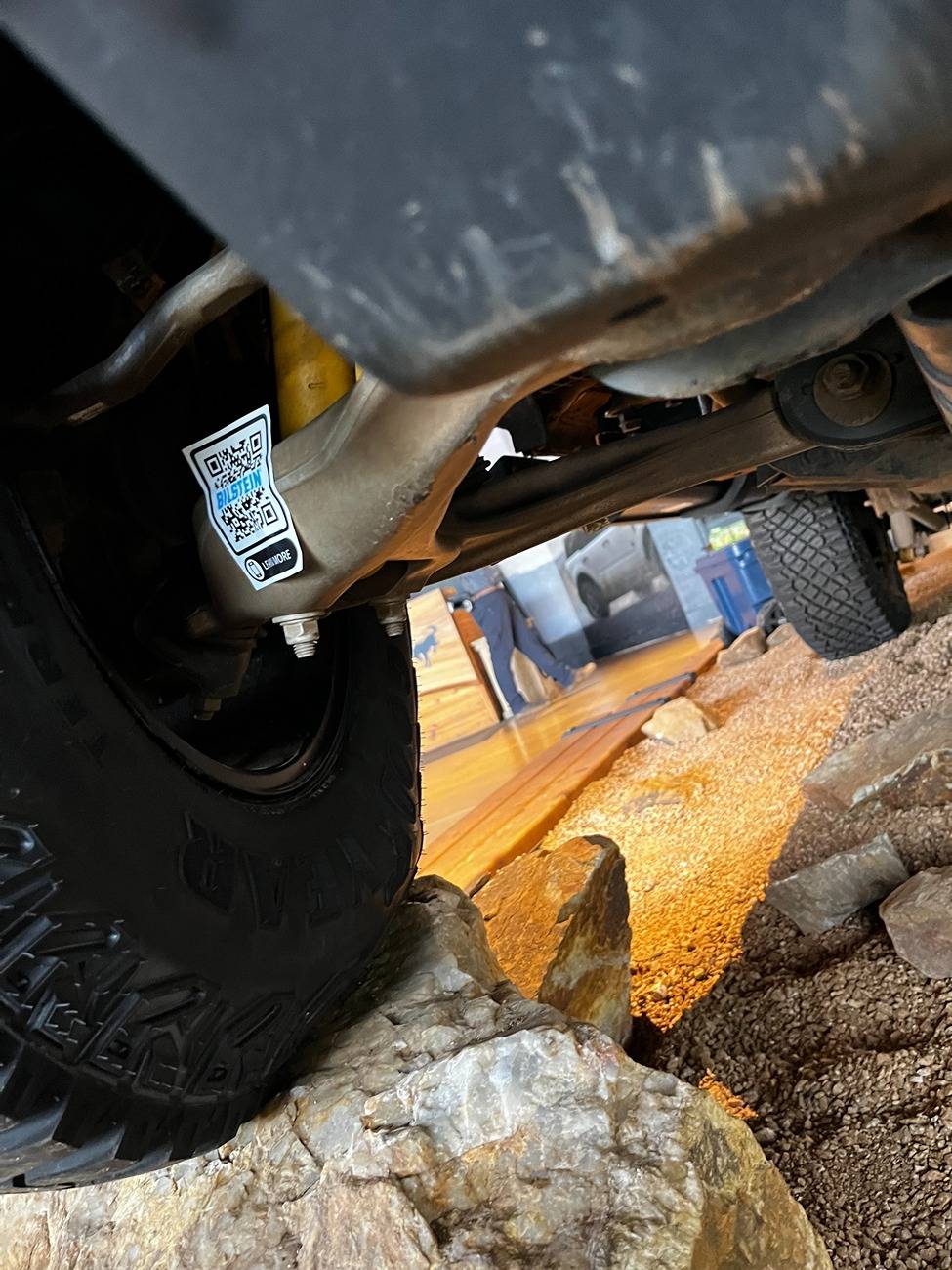 Ford Bronco Wildtrak Sway Bar Disconnect IMG_1211