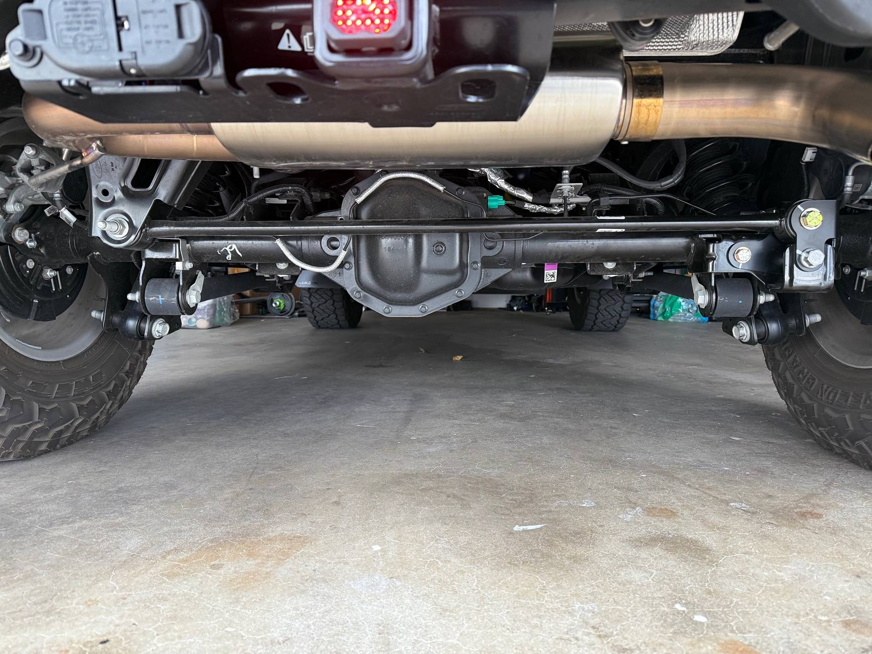 Ford Bronco Rear TracBar Relocation Bracket - Get One! IMG_3757