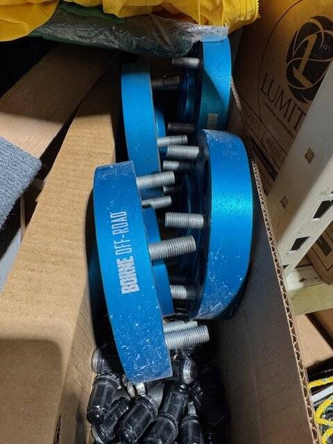 Ford Bronco Selling Wheels, Intercooler, Spacers, Bumper, Console Safe, etc IMG_3588