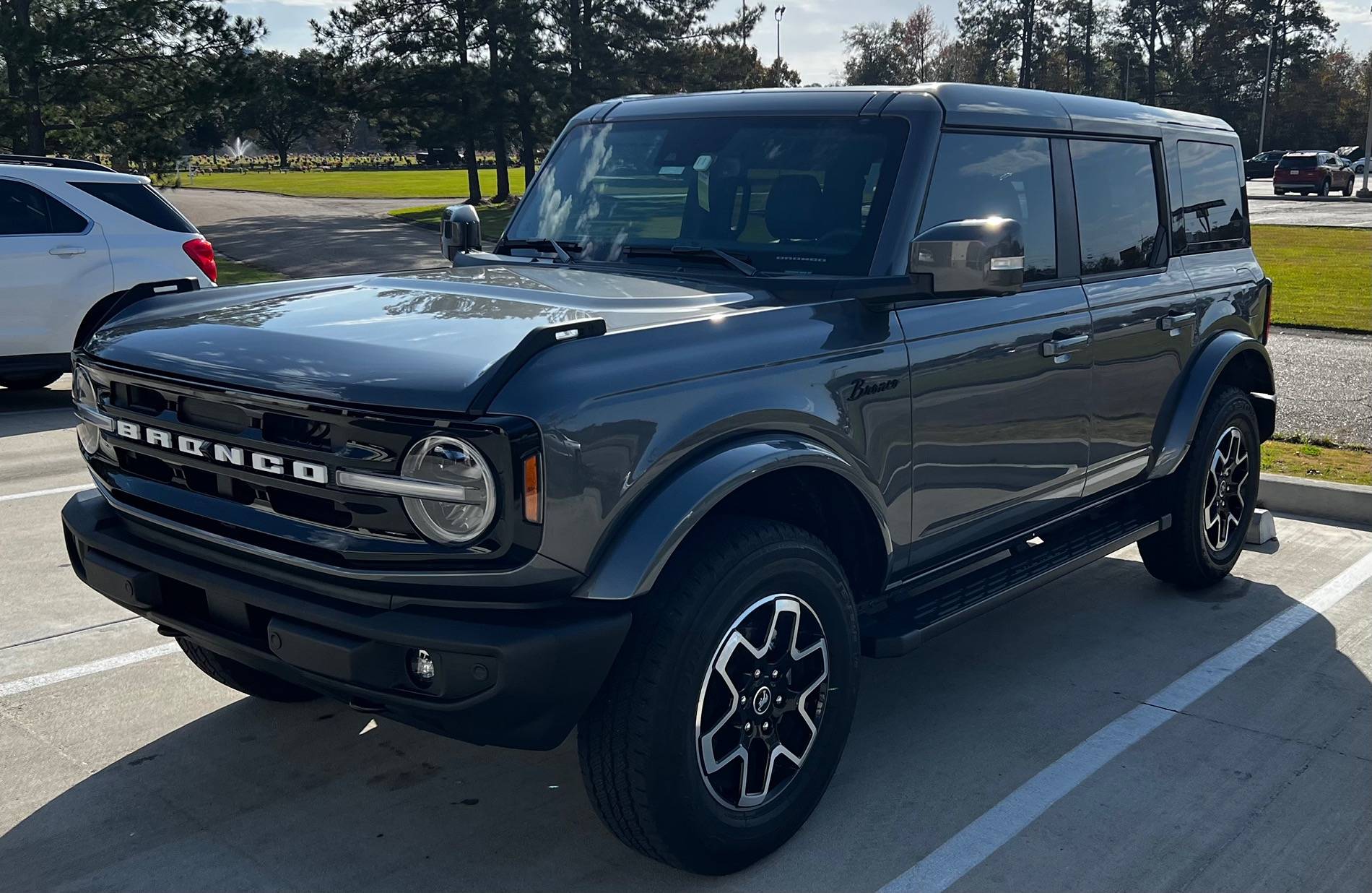 Ford Bronco Nitto Terra Grappler G3 Tires + Raceline Ryno Wheels installed IMG_3130