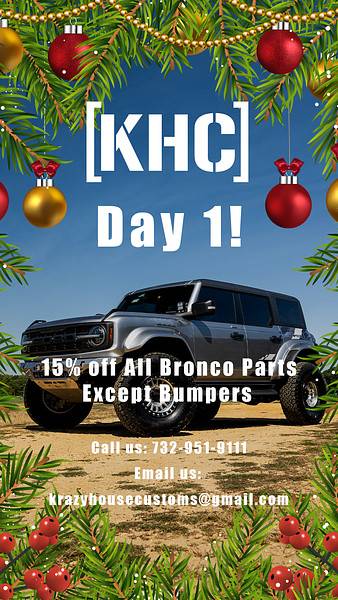 Ford Bronco KHC Bronco Brace Day 1 Bronco Parts Story Post