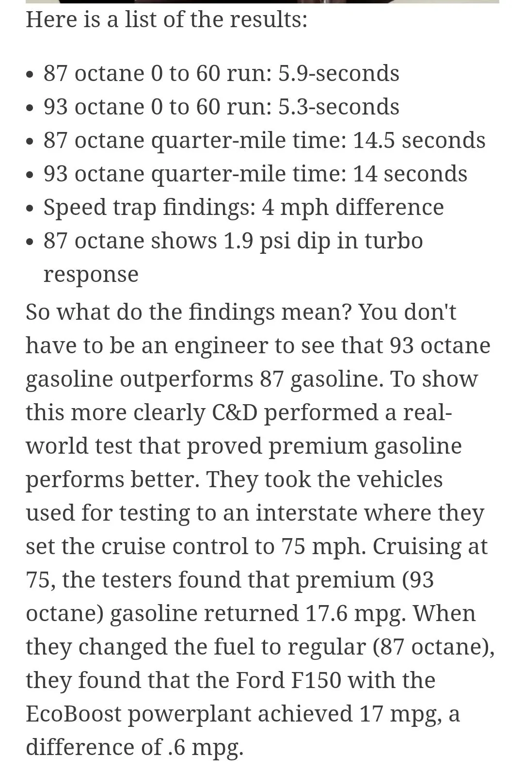 Ford Bronco Does the 2.7L Ecoboost require premium gas? Screenshot_20201210-233839_Chrom