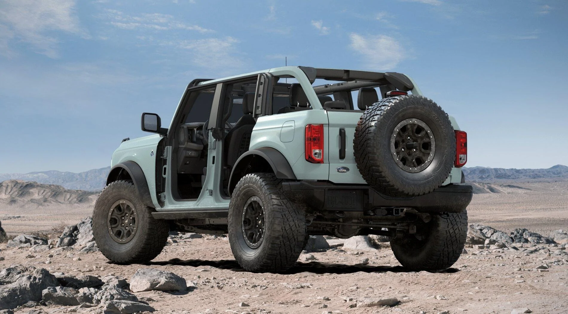 Ford Bronco ? Cactus Gray WildTrak 4 Door Bronco vehicl