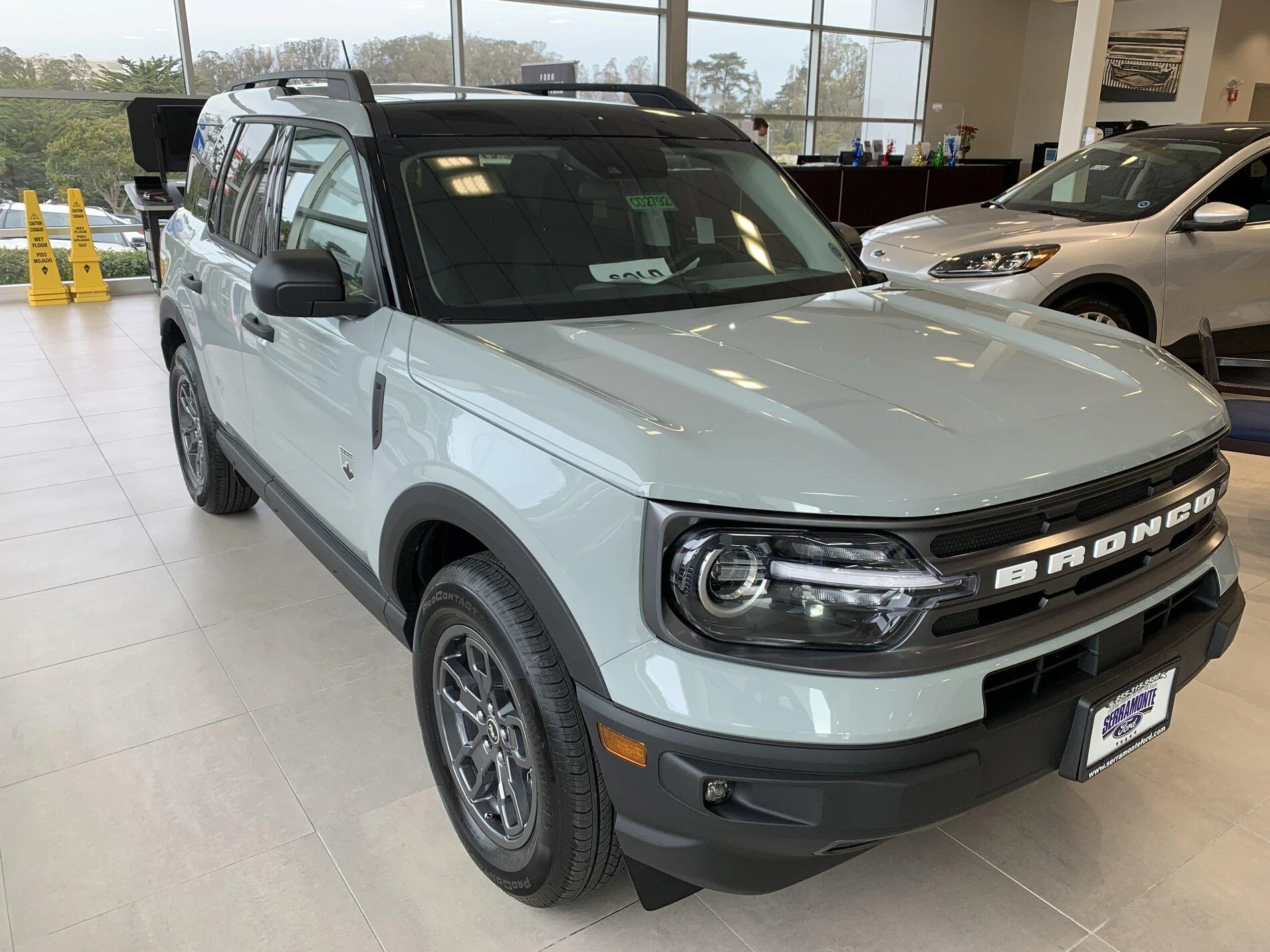 Ford Bronco ? Cactus Gray WildTrak 4 Door Bronco 41AC22A4-A3DB-45A5-AADC-4D5B0A8F851F