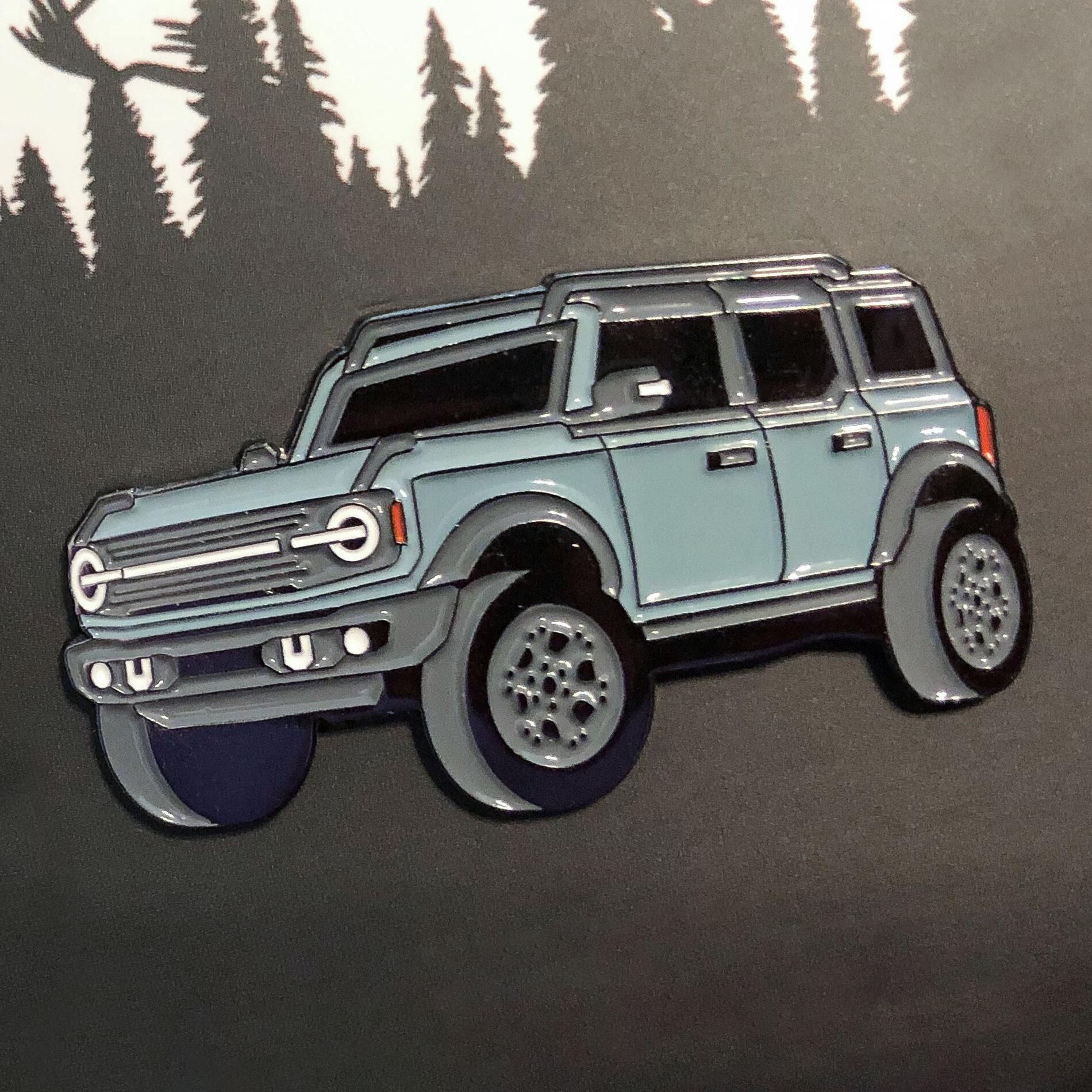 Bronco Enamel Pin (7-2-21: New Colors!) | Page 3 | Bronco6G - 2021 ...