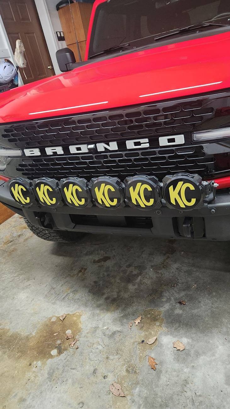 Ford Bronco Cant get the KC lights covers off! 20241219_193733