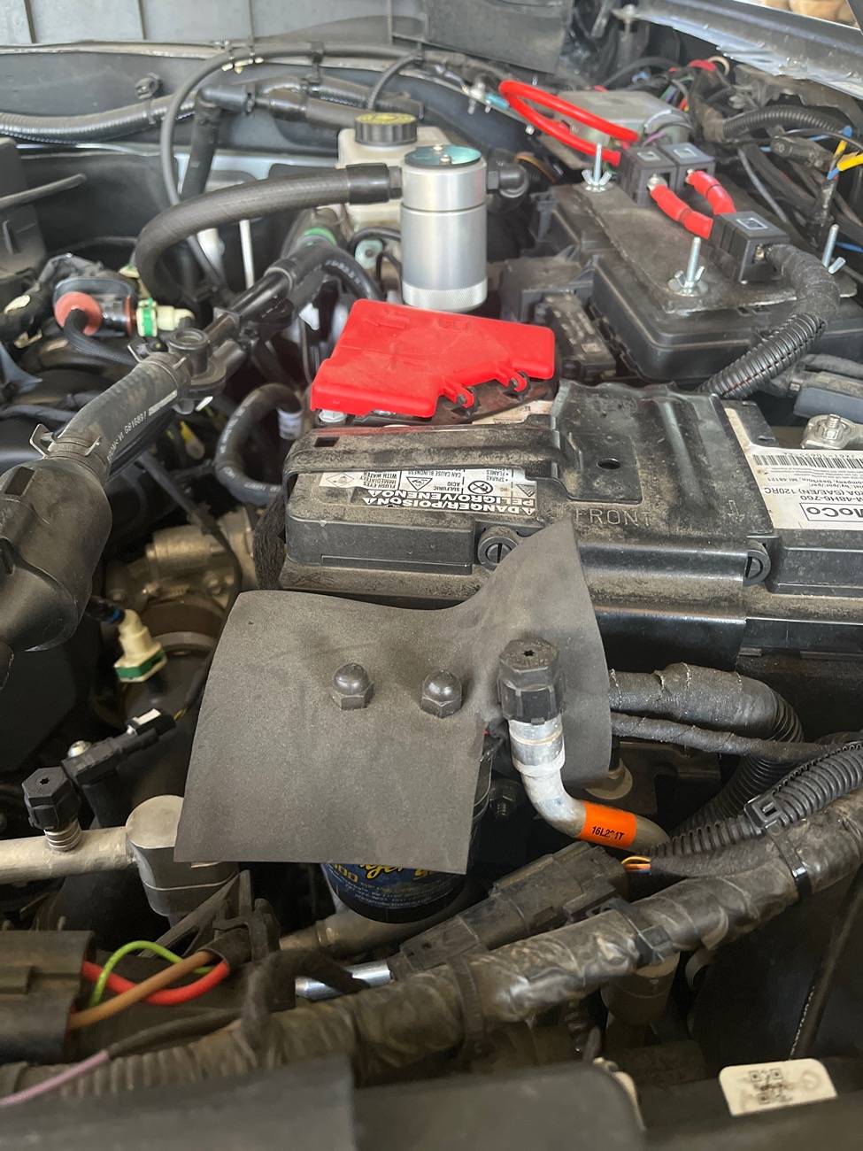 Ford Bronco Help with wiring in quick connectors to run portable compressor image