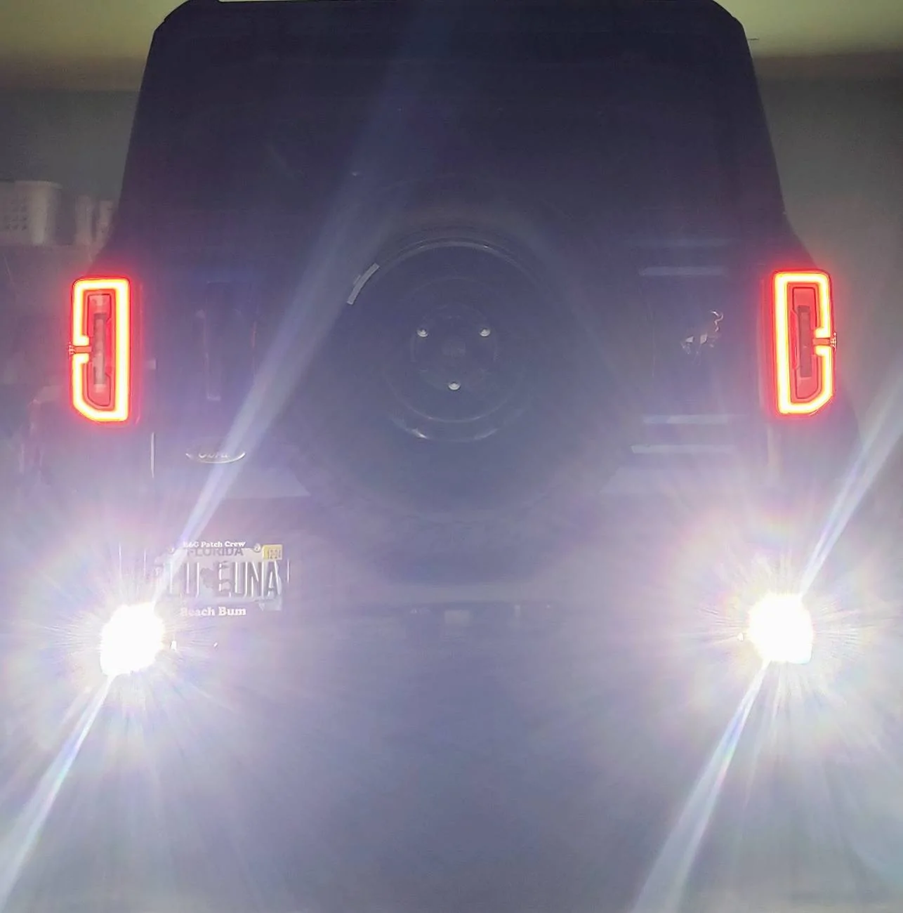 Ford Bronco Let’s see your aux reverse lights! Halo Cro