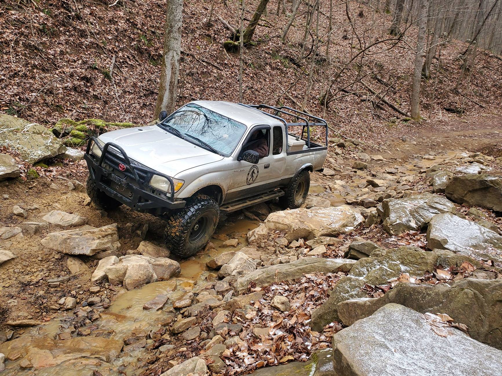 Ford Bronco Yule tide 2024 Windrock run 20241221_100524