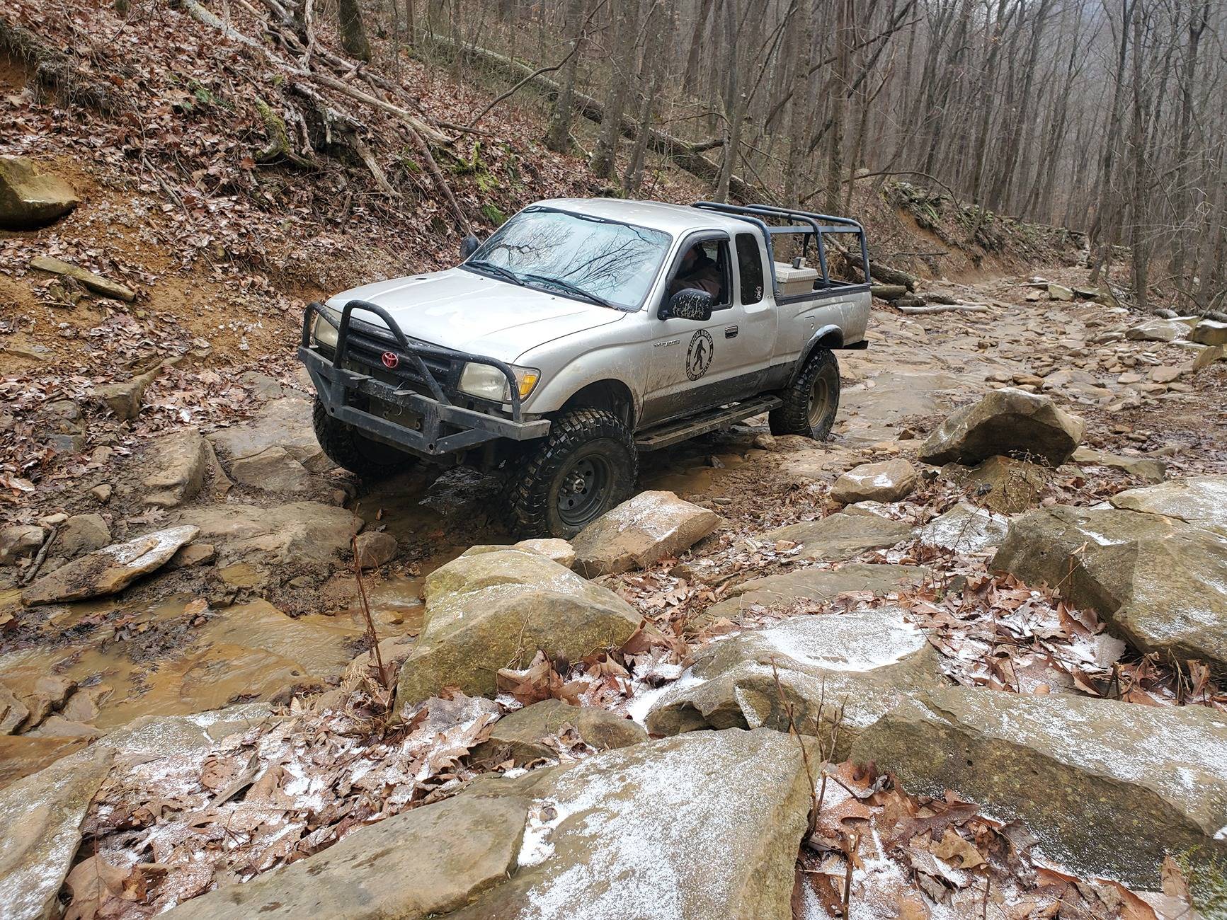 Ford Bronco Yule tide 2024 Windrock run 20241221_102950