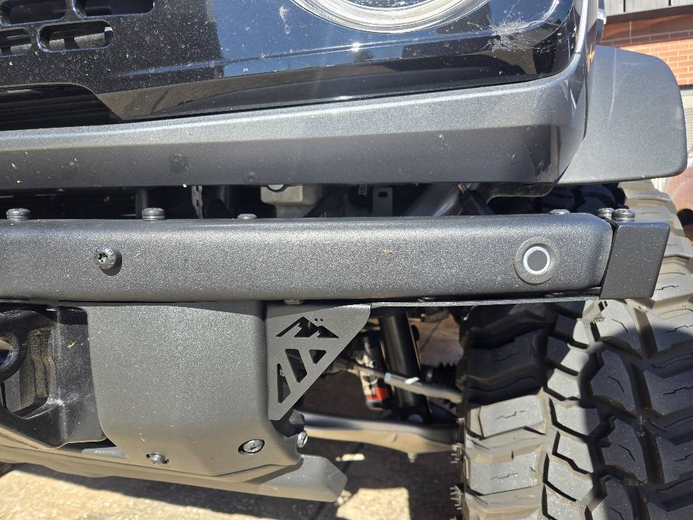 Ford Bronco Mountains2Metal Modular Bumper End Caps installed 20241220_120727_resized
