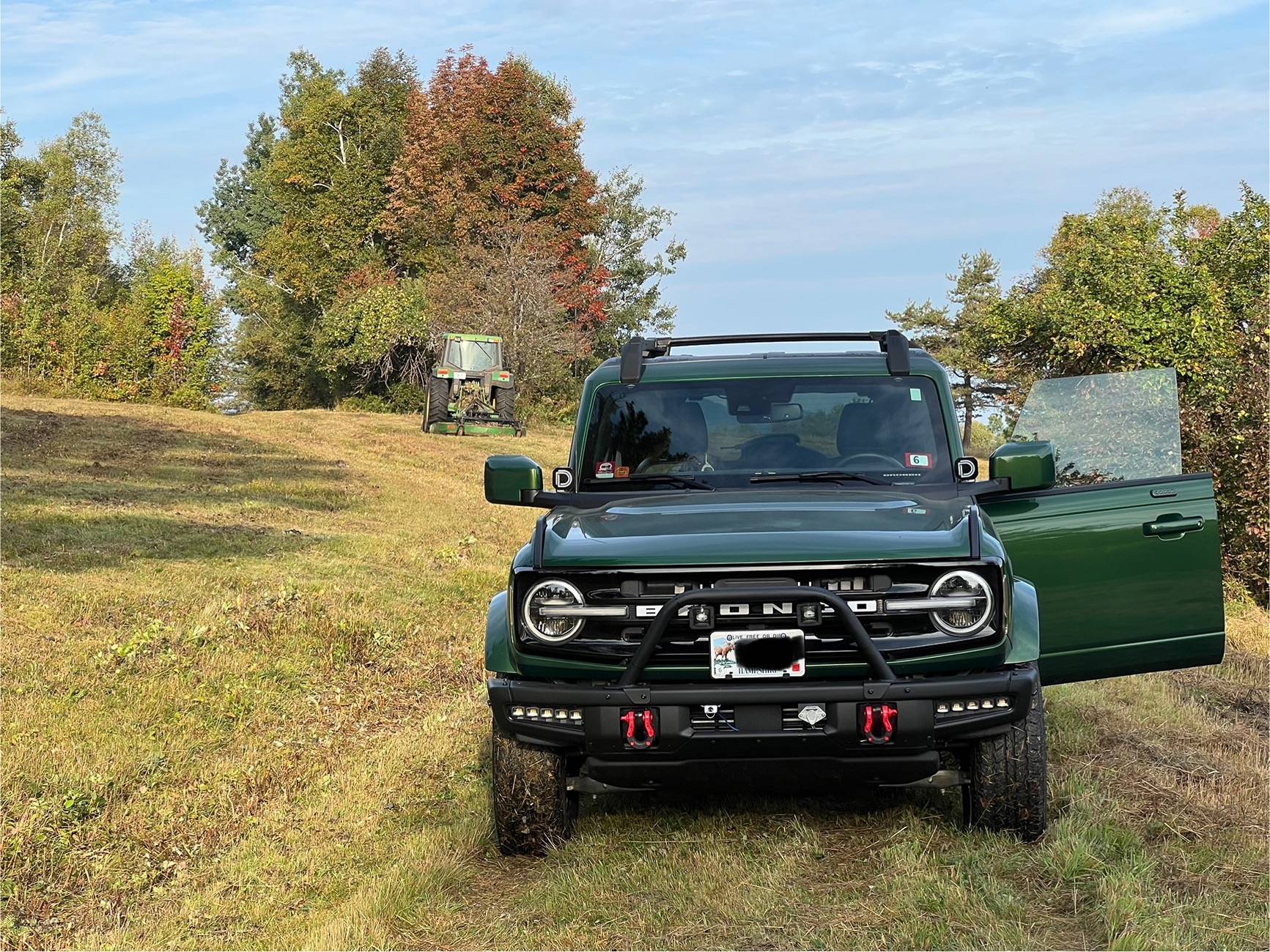Ford Bronco Set up my 2024 Bronco Badlands to flat tow IMG_7230