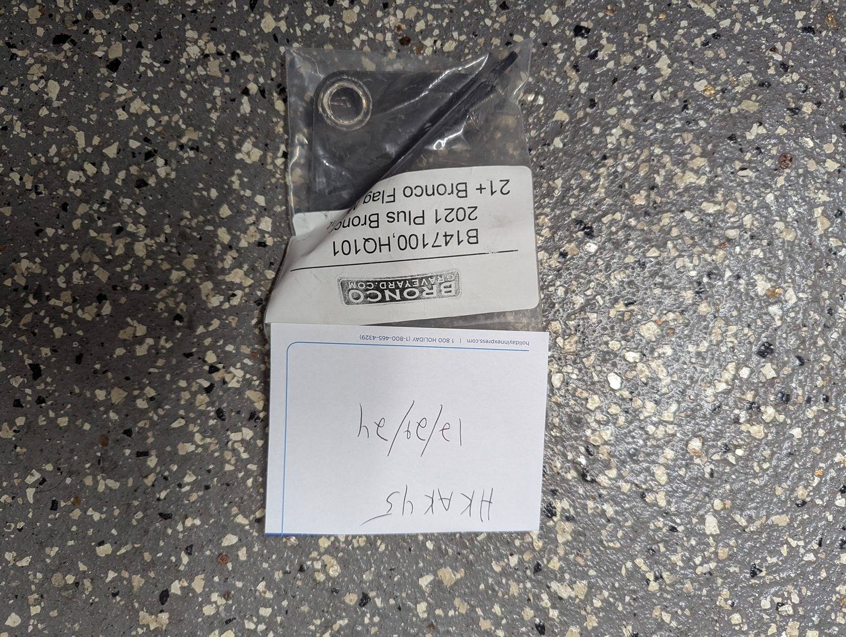 Ford Bronco Bronco Graveyard trail sight flag mount 1000005572