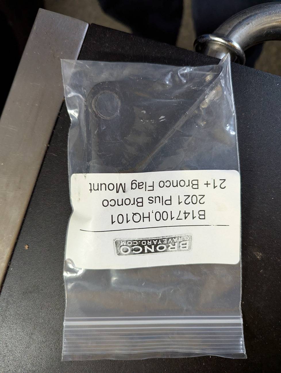 Ford Bronco Bronco Graveyard trail sight flag mount 1000005569