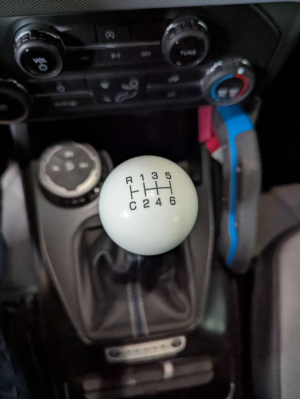 Ford Bronco 2021+ Twisted Shifterz white shift knob 1000005562